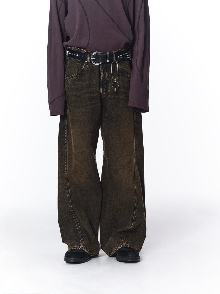 美品】JIEDA 3D baggy denim バギーデニム SIZE1 Jieda - ジエダ Jie 