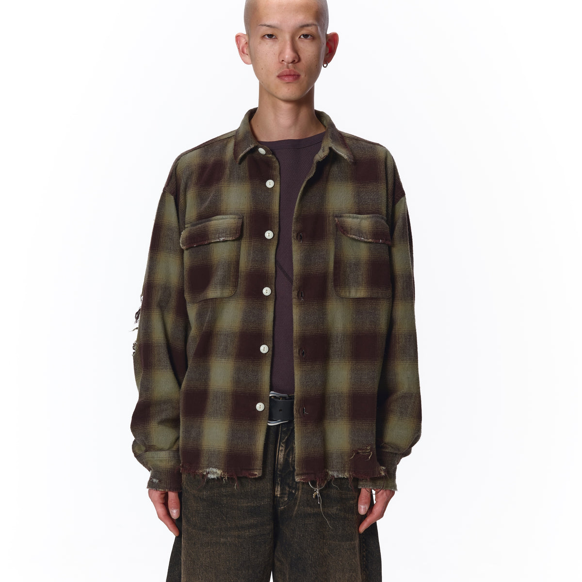NEL DAMAGE CHECK SHIRT – JieDa WEB STORE