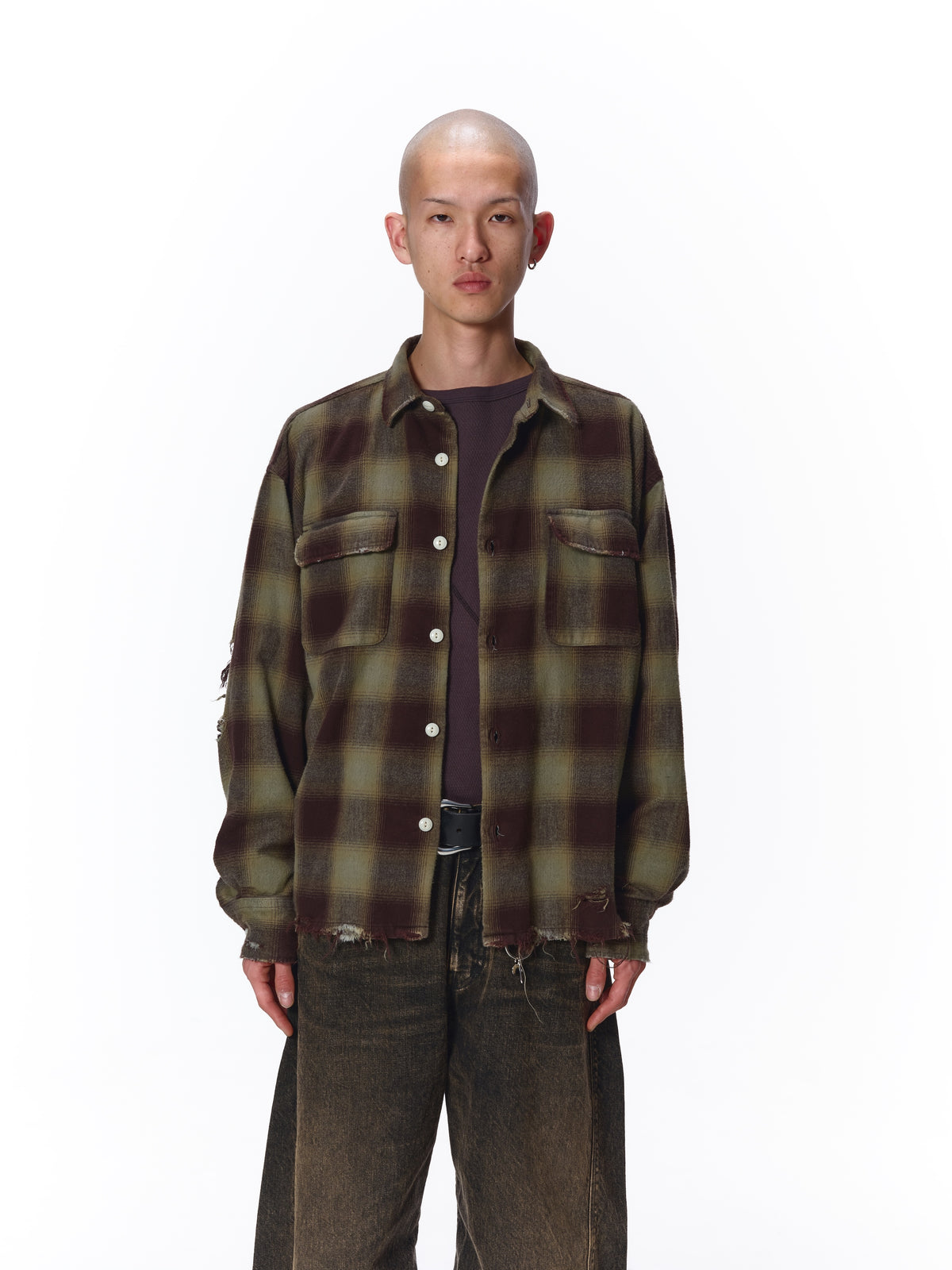 NEL DAMAGE CHECK SHIRT – JieDa WEB STORE