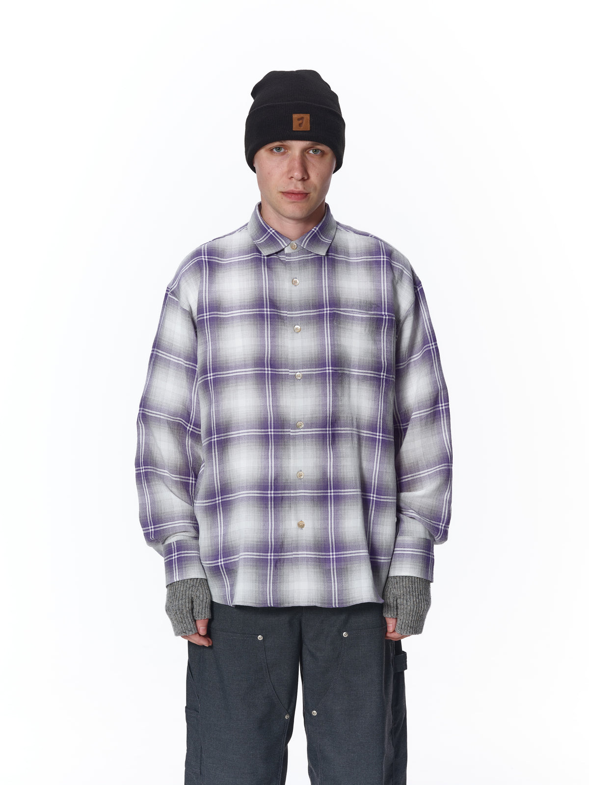 OMBRE CHECK SHIRT – JieDa WEB STORE