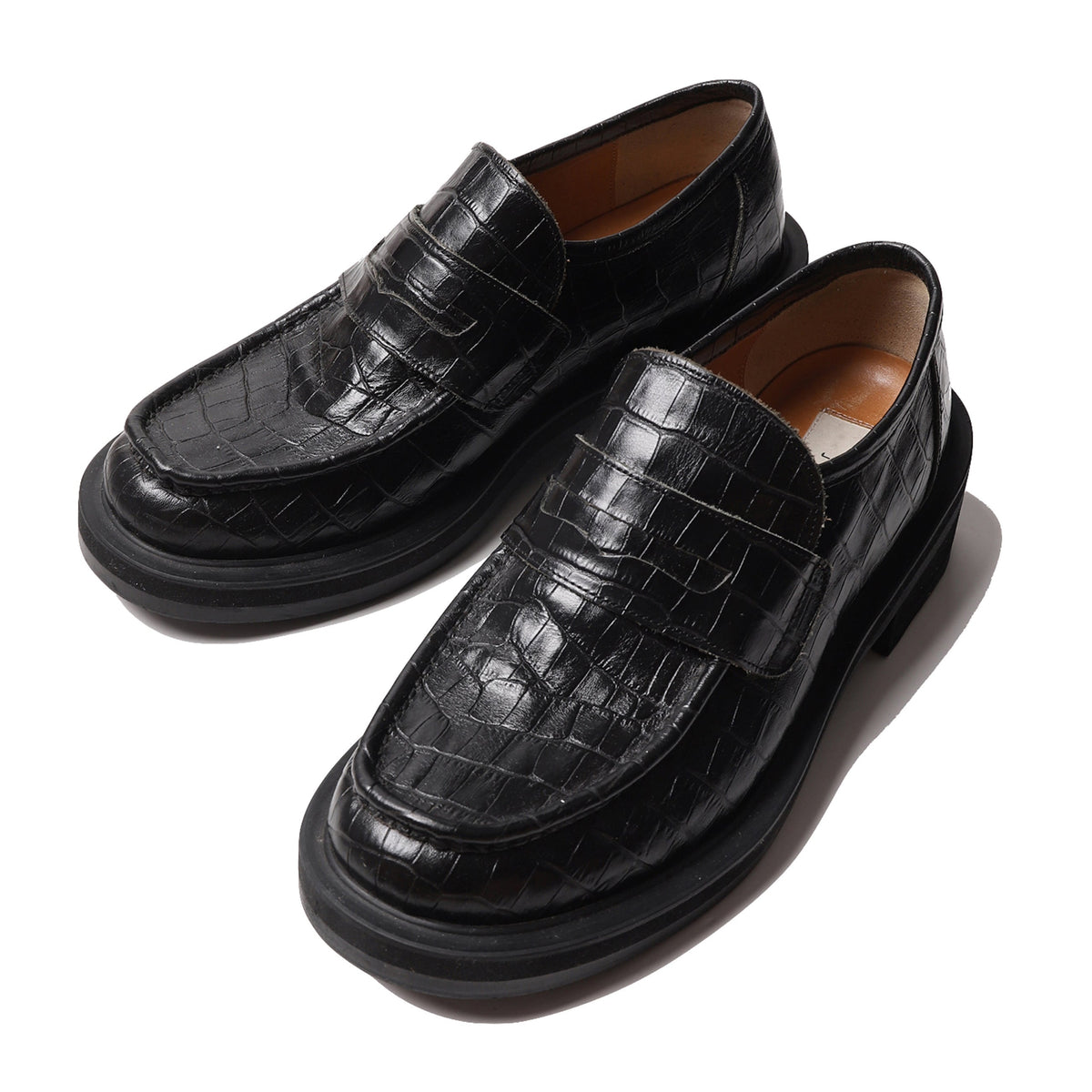 LEATHER LOAFERS