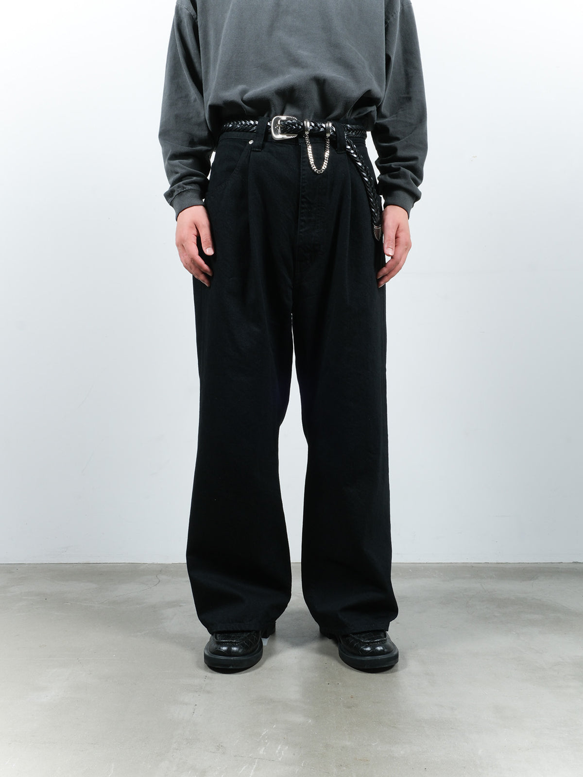 ONE TUCK DENIM PANTS – JieDa WEB STORE