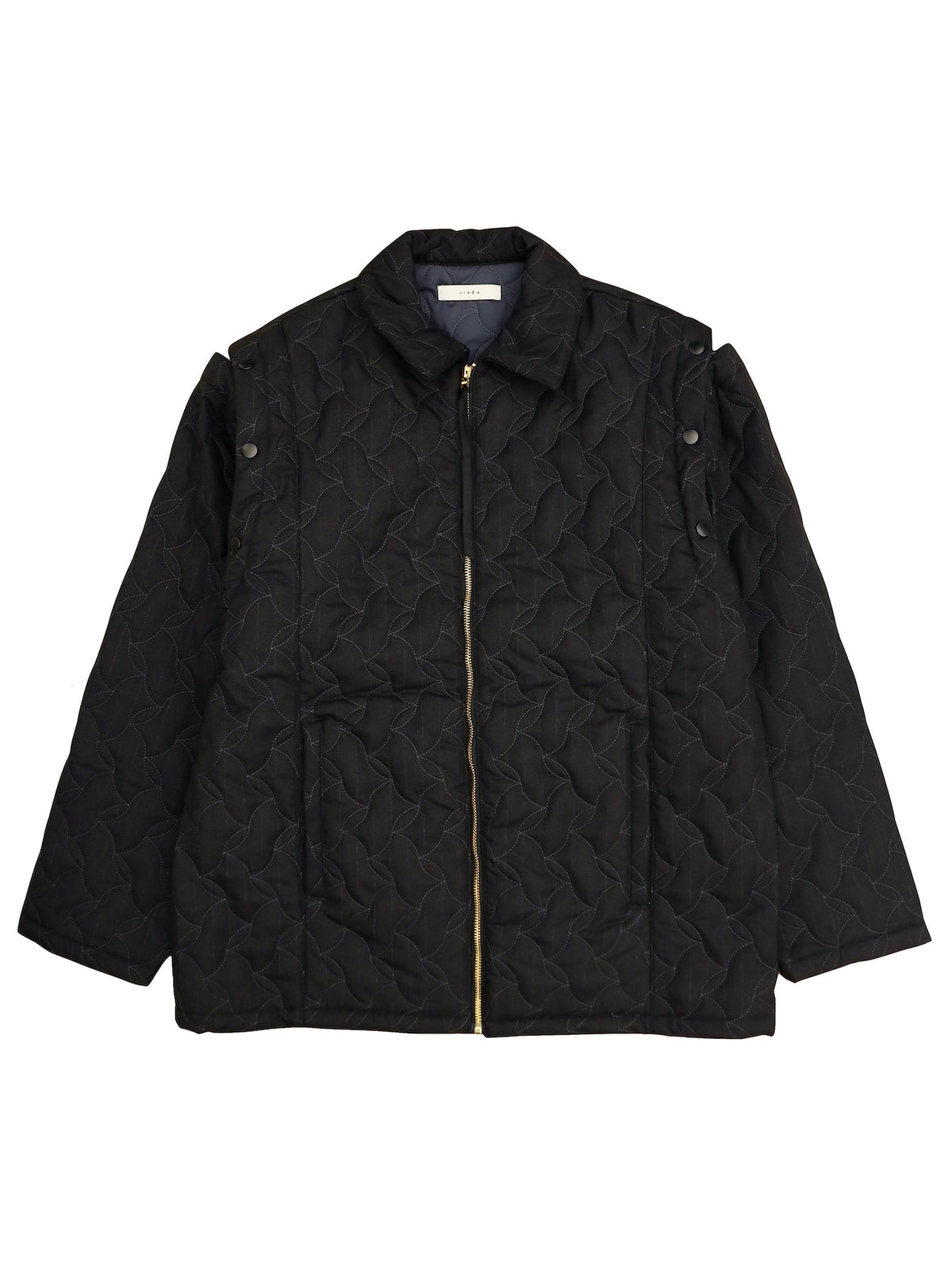 YOEL】2way quilting jacket チャコールグレー身幅77cm - ブルゾン