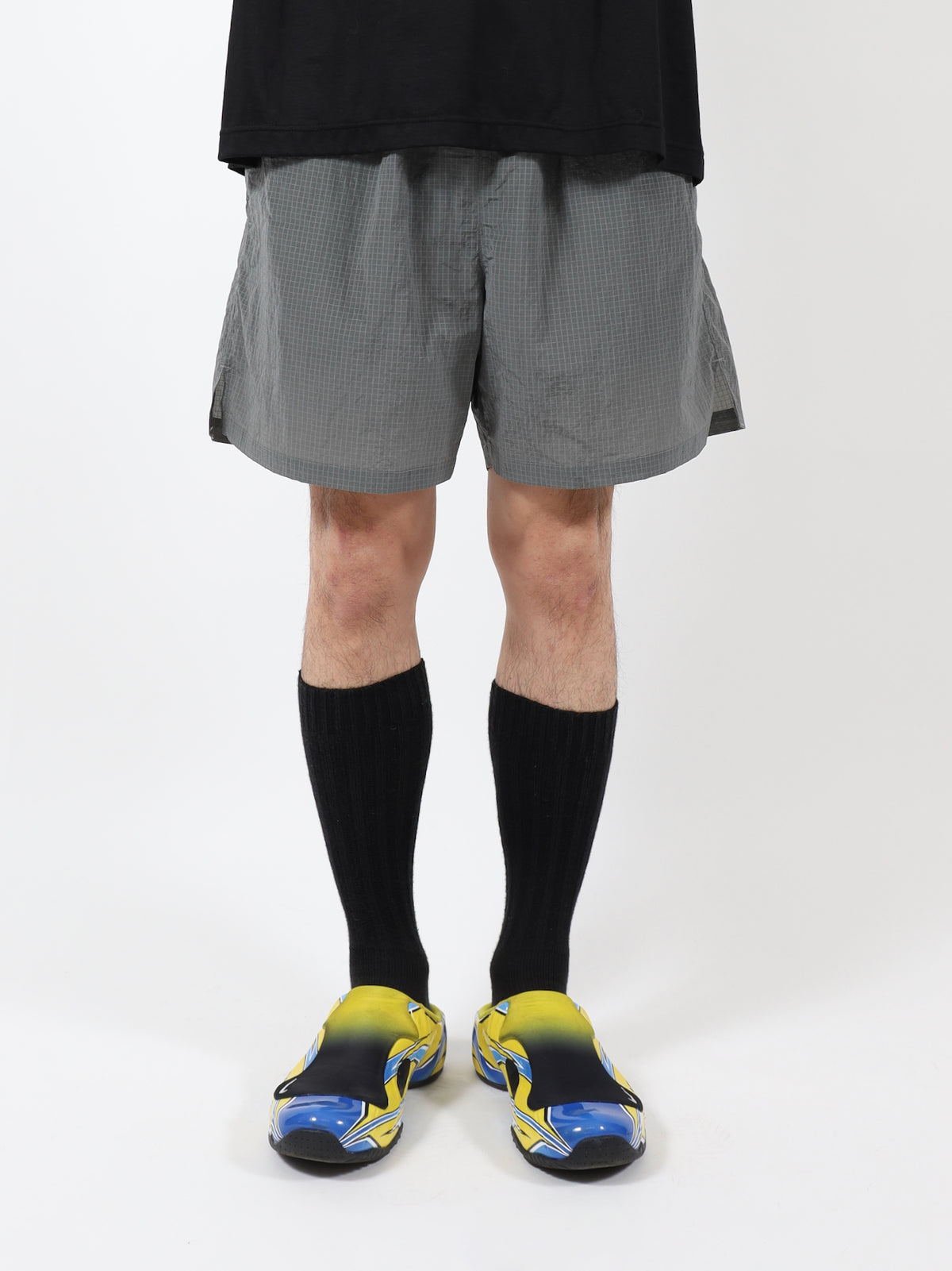 レイドジャパン NYLON SHORTS☆希少品！ Supreme Old English Nylon Shorts 'Green Blue' SUP-SS23-241