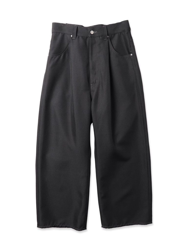 WIDE ONE TUCK STRAIGHT PANTS