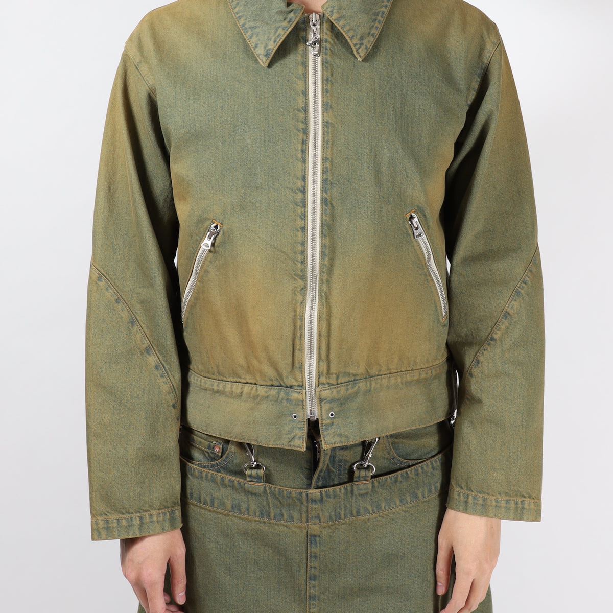 DENIM ZIP JACKET – JieDa WEB STORE