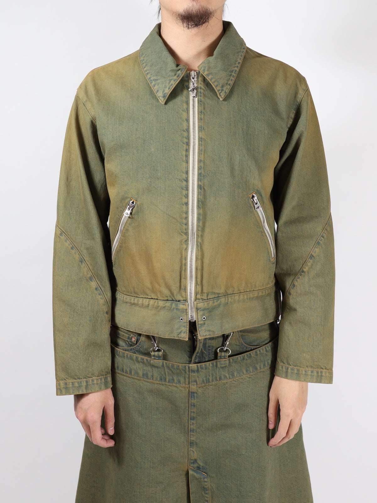 DENIM ZIP JACKET – JieDa WEB STORE