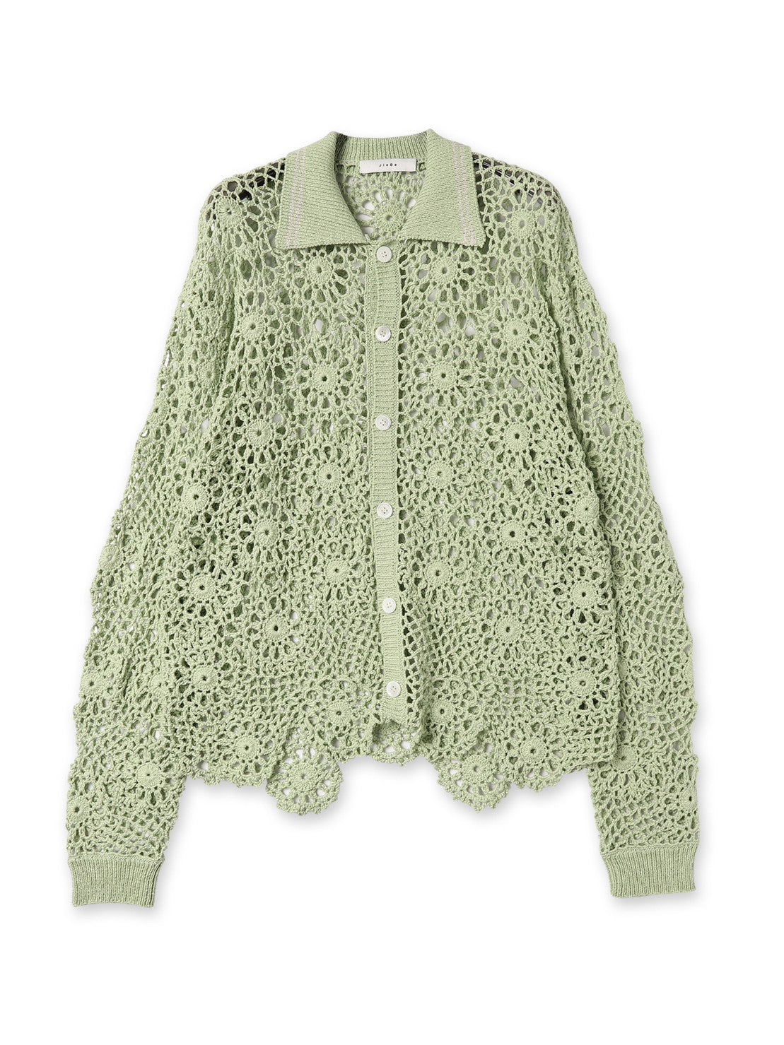 FLOWER HAND KNITTING CARDIGAN – JieDa WEB STORE