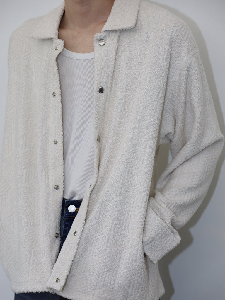 Jieda GEOMETRIC PILE SHIRT 2